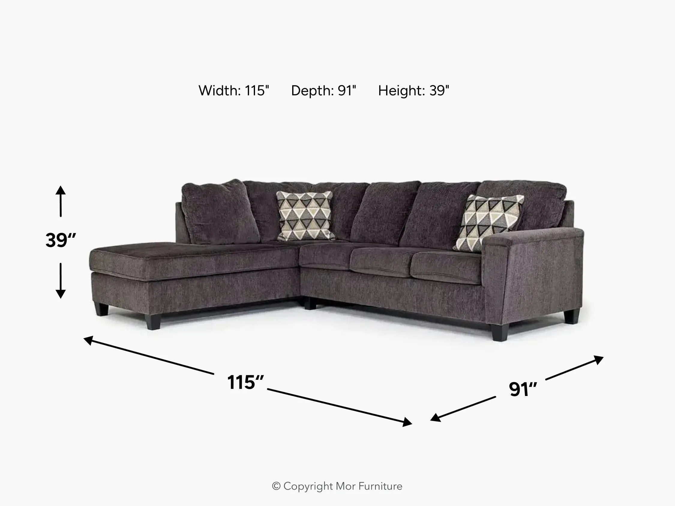 Abinger Sofa Chaise Sectional - Image 9