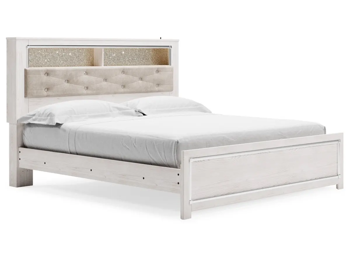 Altyra Bookcase Bed & Dresser & Mirror - Image 4