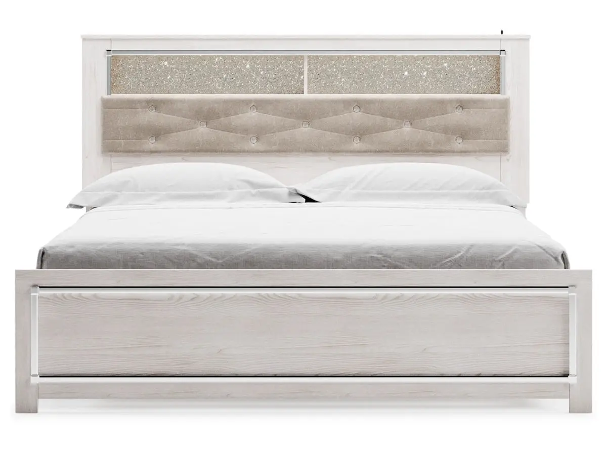 Altyra Bookcase Bed & Dresser & Mirror - Image 5