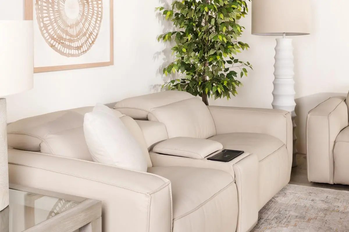 Amara 2 Power Console Loveseat - Image 11