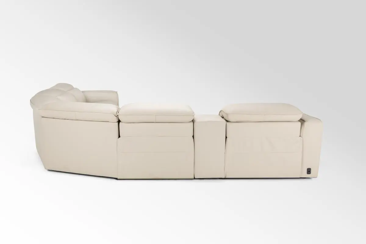 Amara 6 Piece 2 Power Sectional With 2 Power Armless Recliner - Image 22