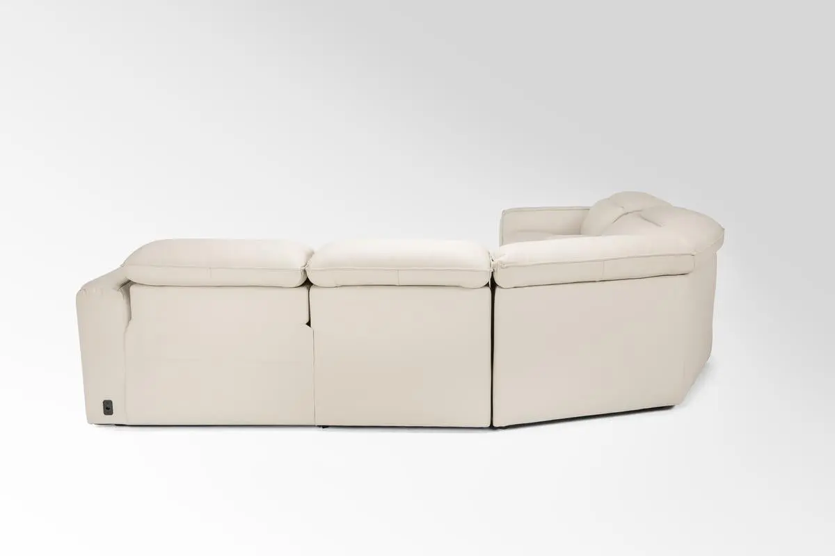 Amara 6 Piece 2 Power Sectional With 2 Power Armless Recliner - Image 25