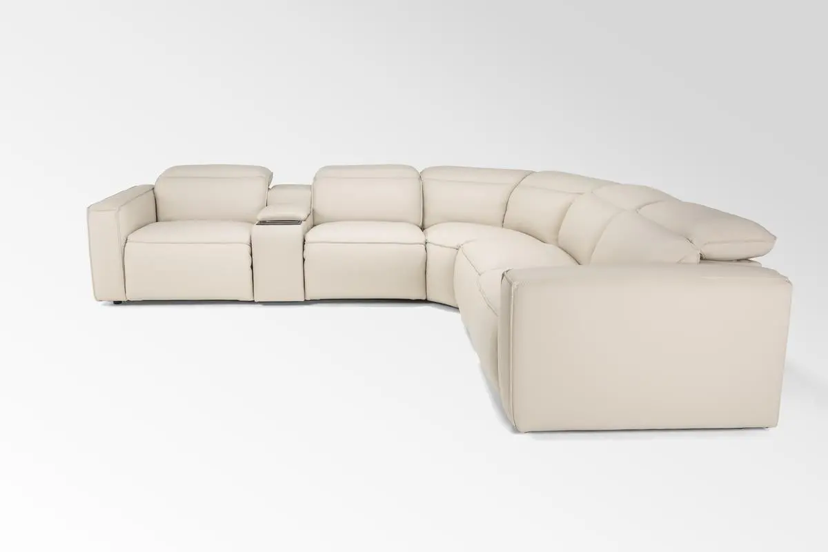 Amara 6 Piece 2 Power Sectional With 2 Power Armless Recliner - Image 26