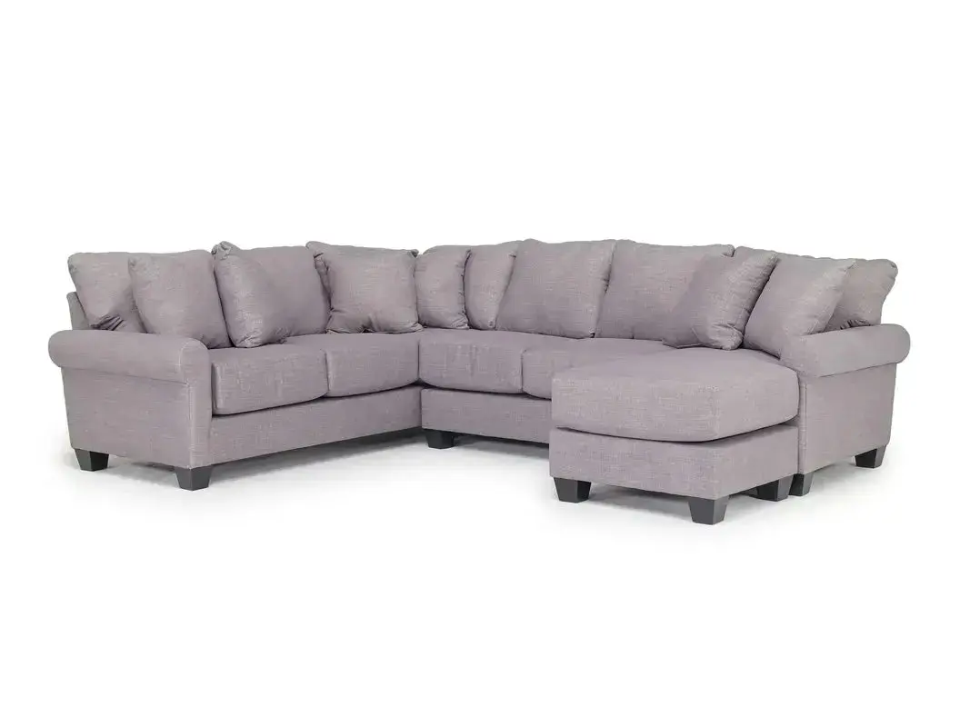 Amelia Crypton Performance Sofa Chaise Sectional - Image 3