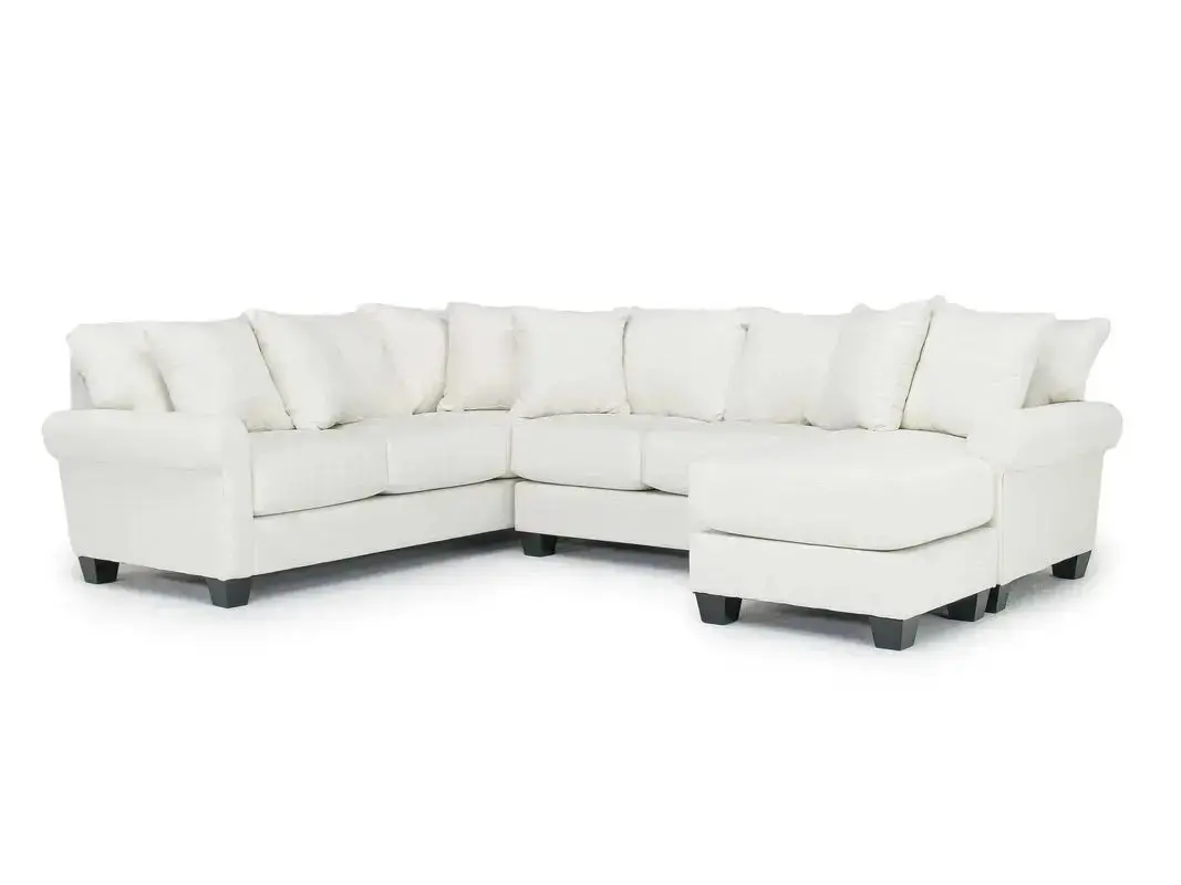 Amelia Crypton Performance Sofa Chaise Sectional - Image 5