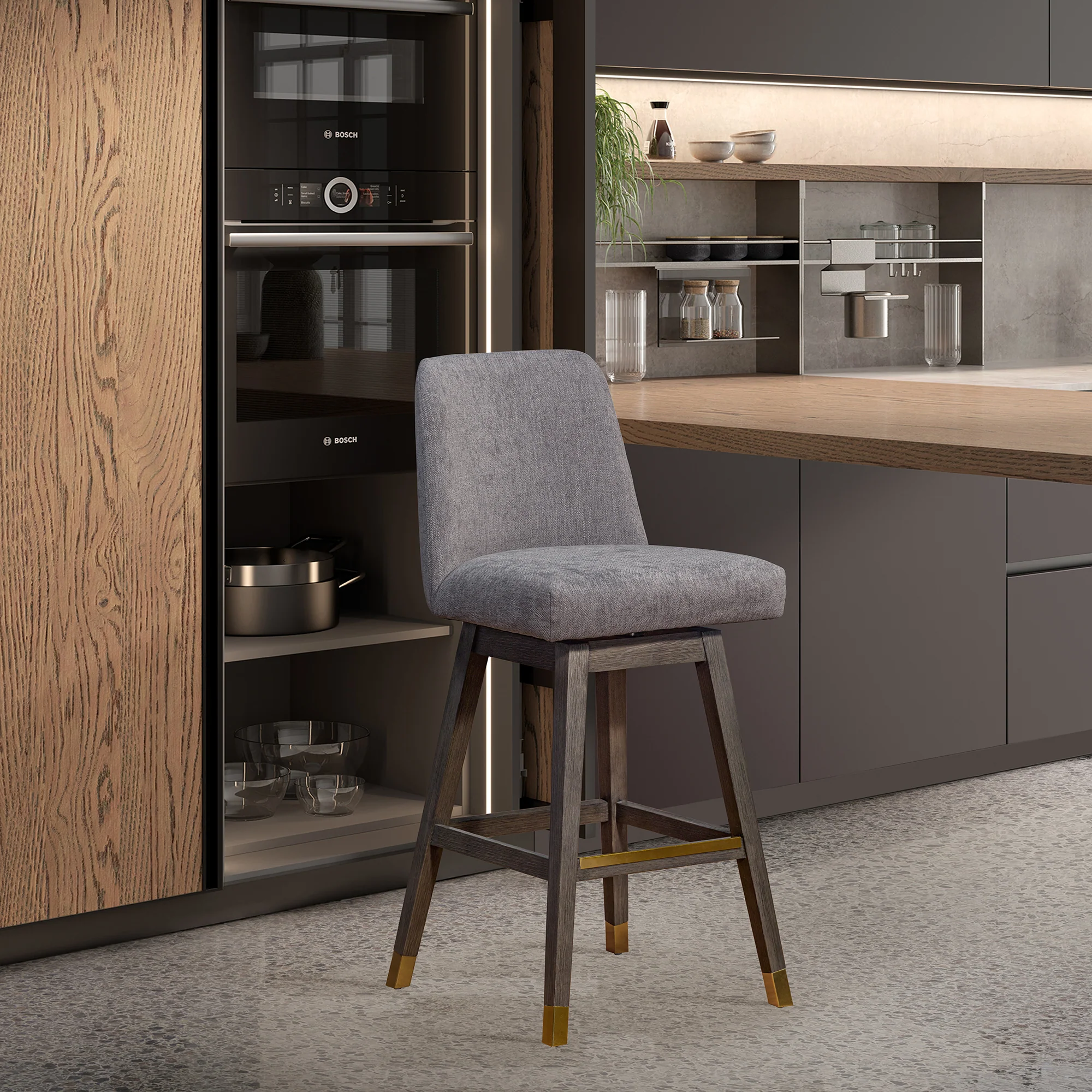 Amelia Swivel Barstool - Image 5