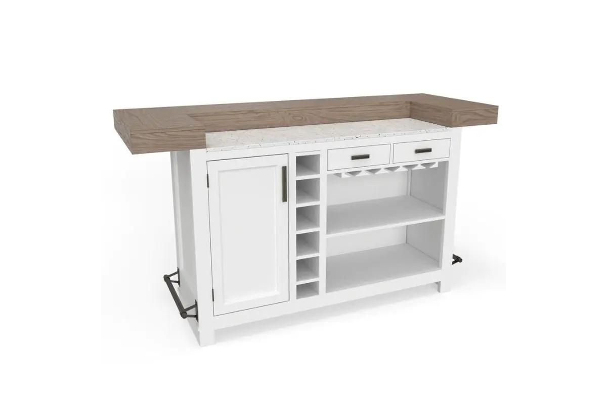 Americana Bar Height Dining Table & 2 Stools - Image 3