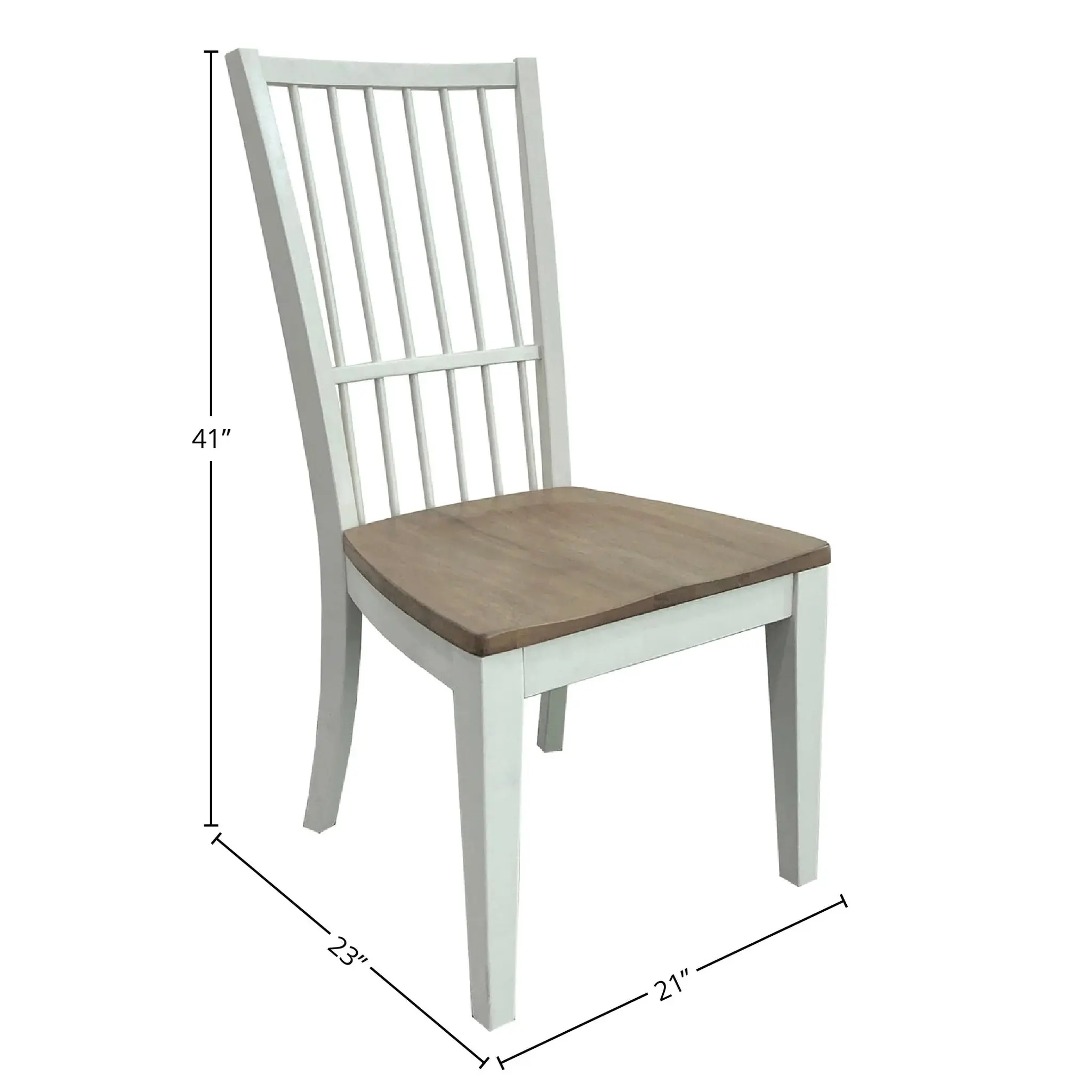 Americana Dining Table & 4 Chairs & Bench - Image 3