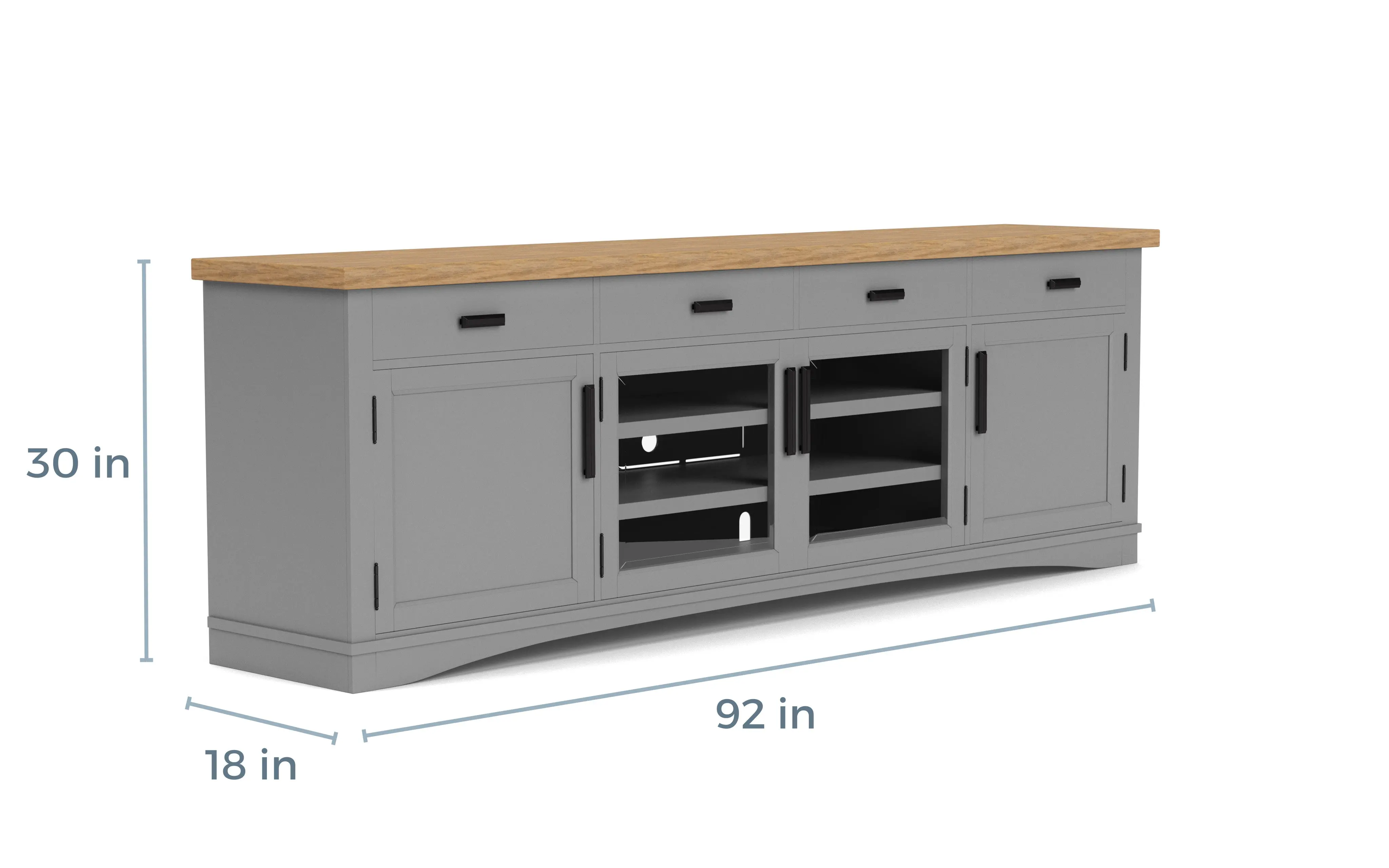 Americana Media Console - Image 24