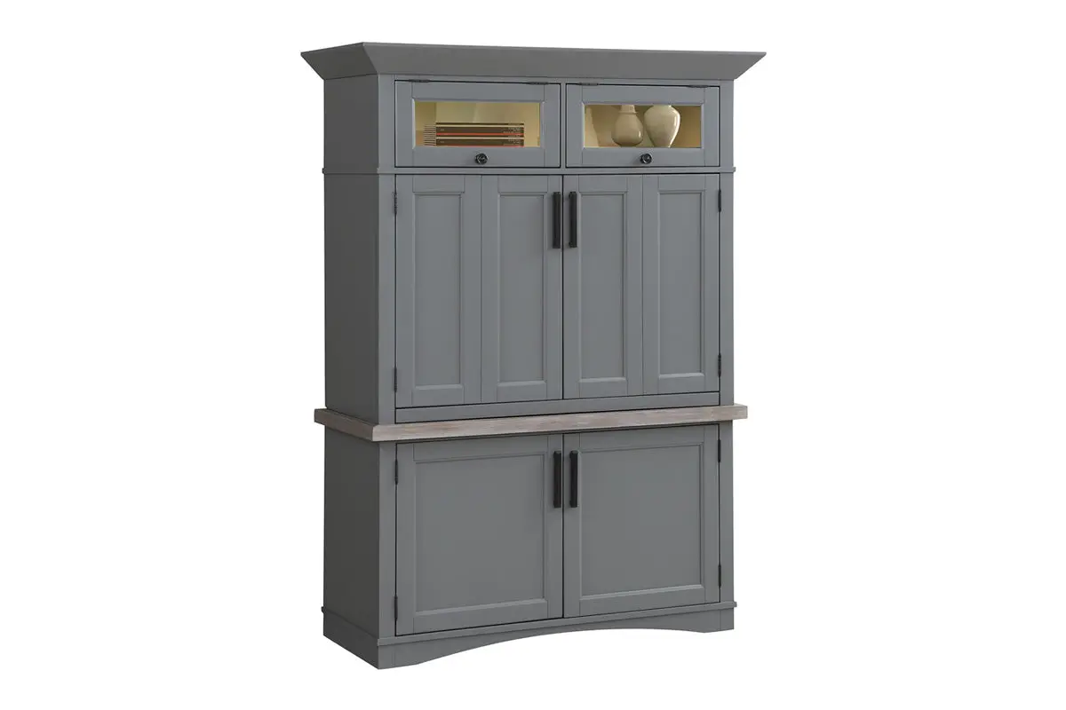Americana Office Desk & Hutch - Image 2