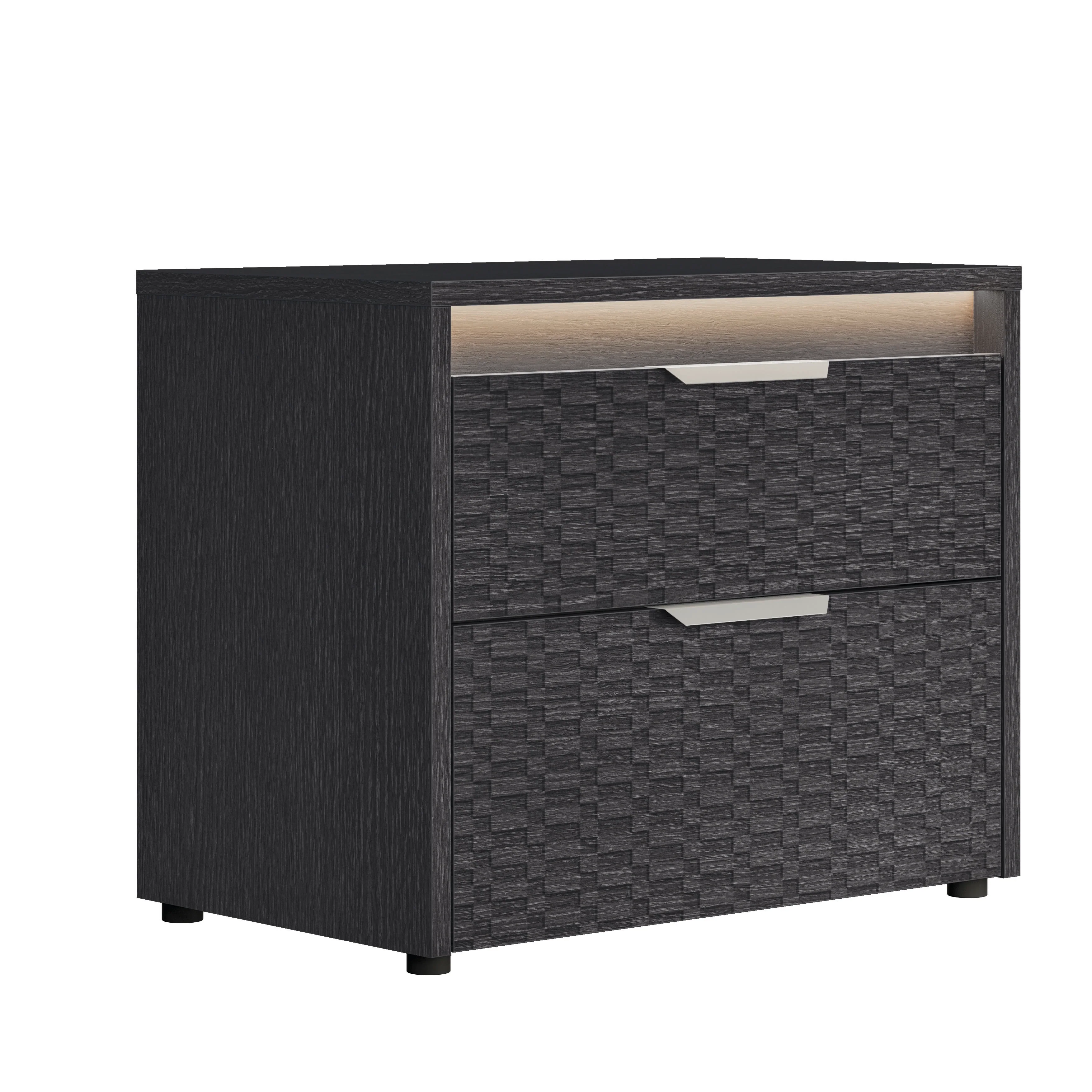 Amy Upholstered Bed With Storage & Dresser & Mirror & Nightstand - Image 10