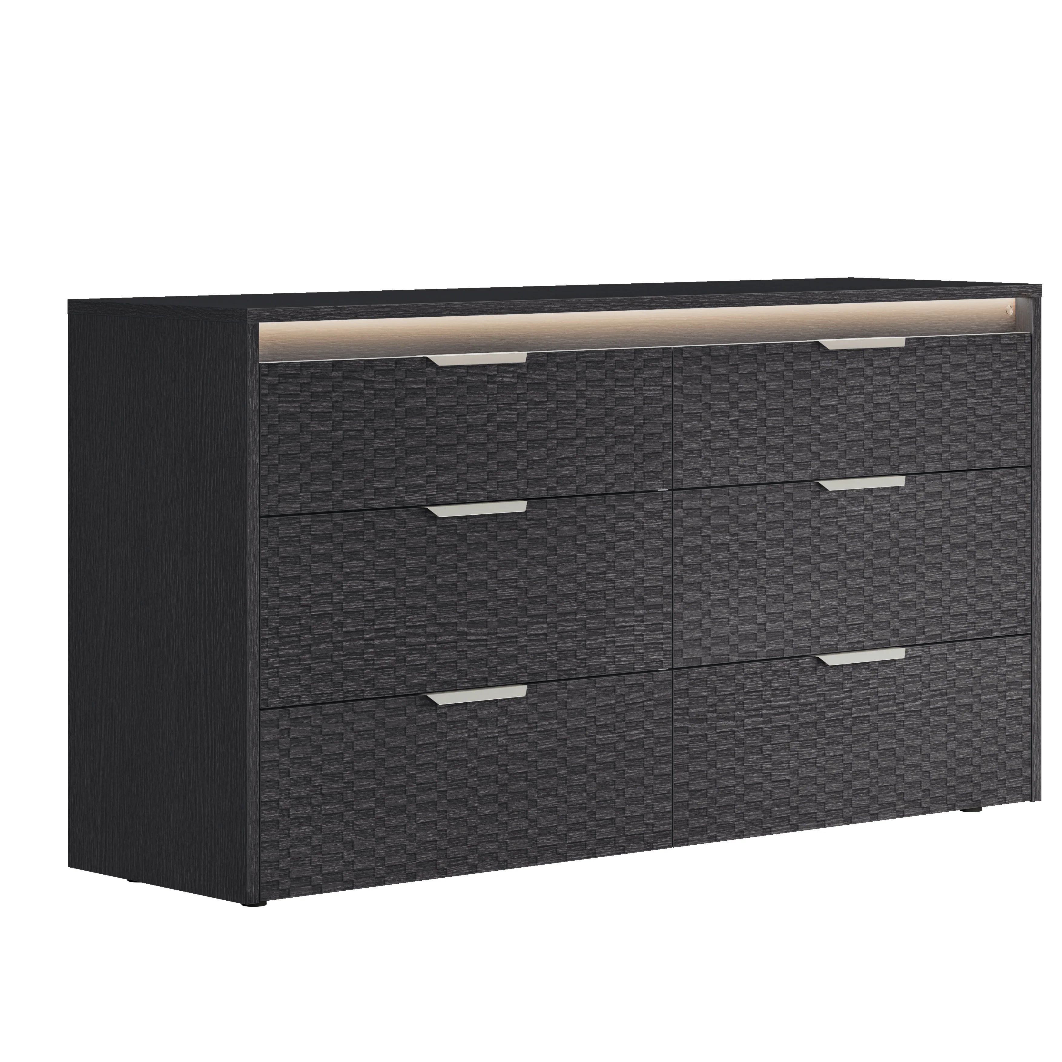 Amy Upholstered Bed With Storage & Dresser & Mirror & Nightstand - Image 6