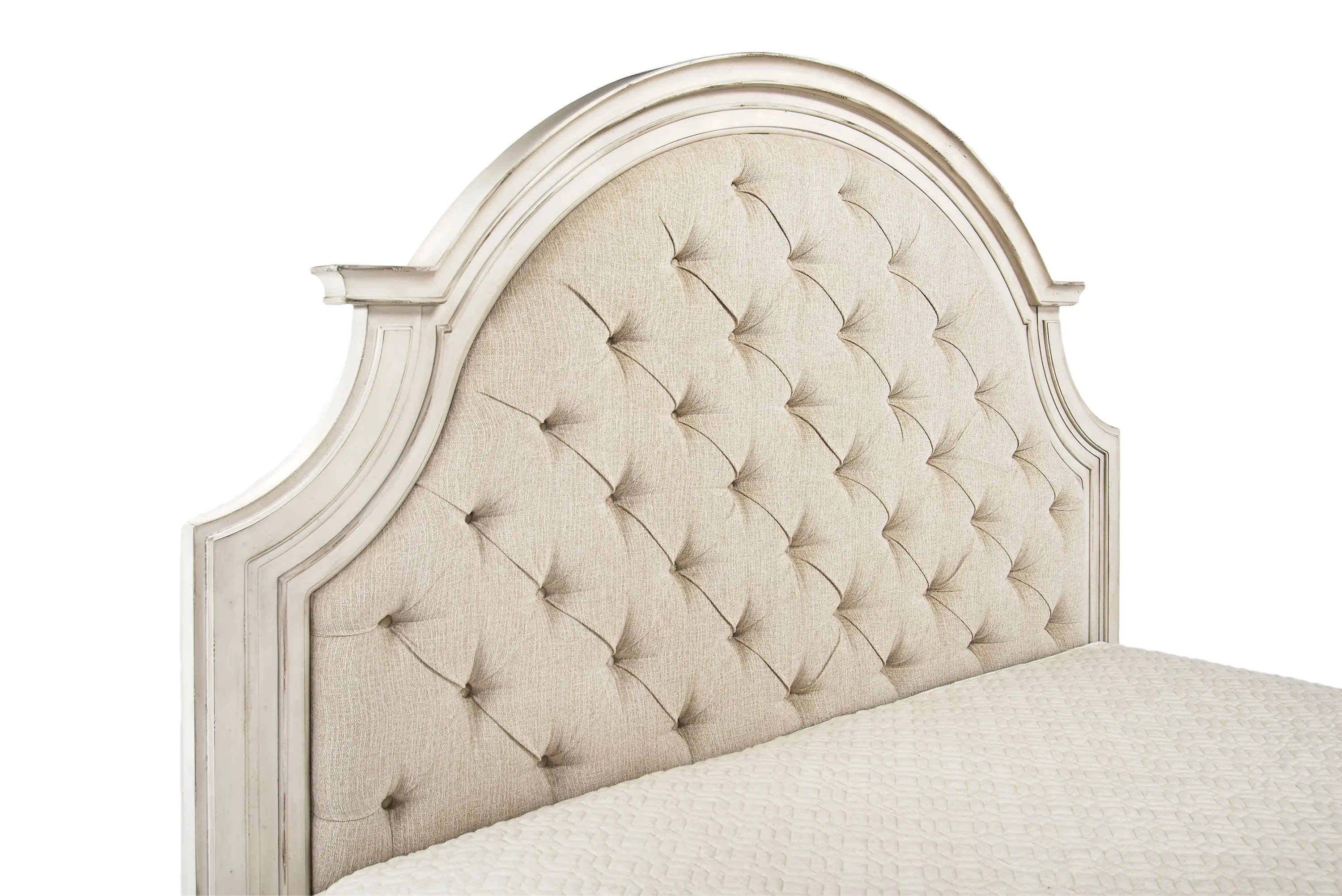 Anastasia Upholstered Panel Bed - Image 8