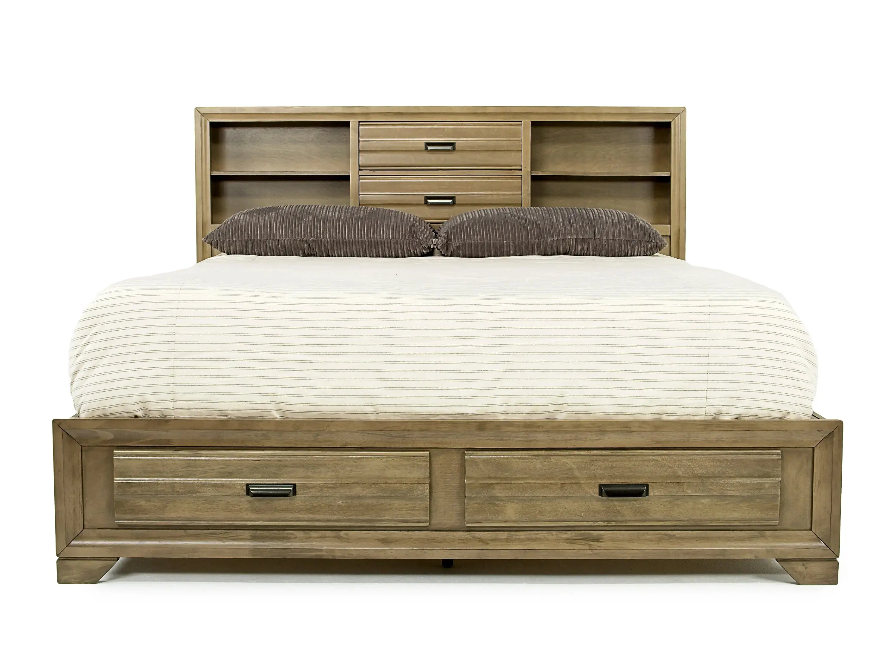 Andes Bookcase Bed & Dresser & Mirror - Image 39
