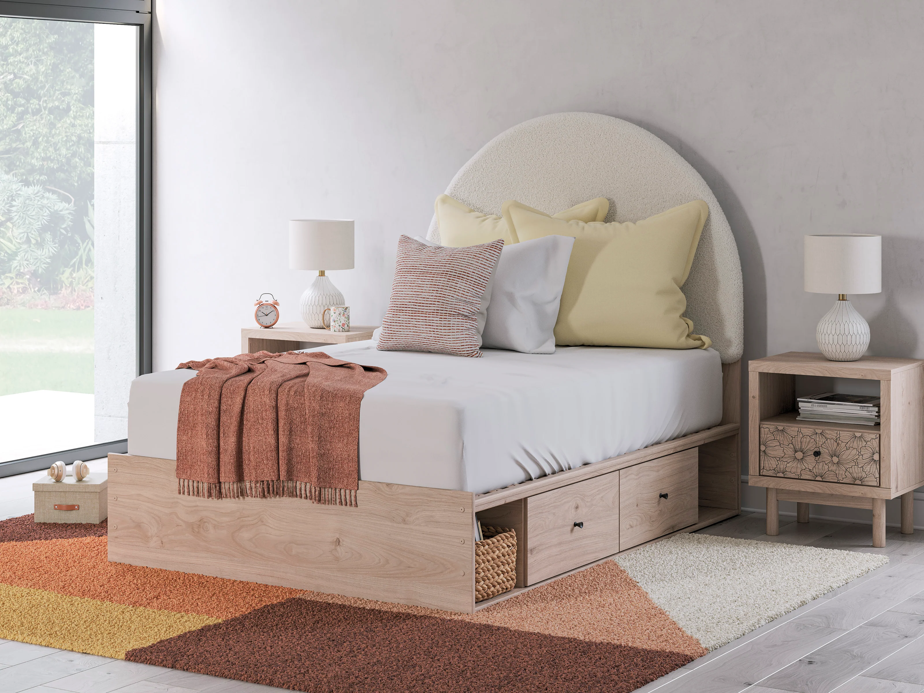 Arloster Panel Bed With Storage - Image 22