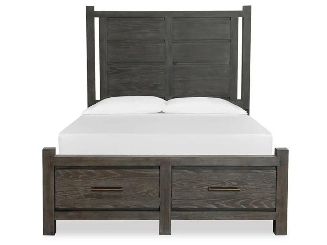 Aspen Valley Storage Bed & Dresser & Mirror & Nightstand - Image 3