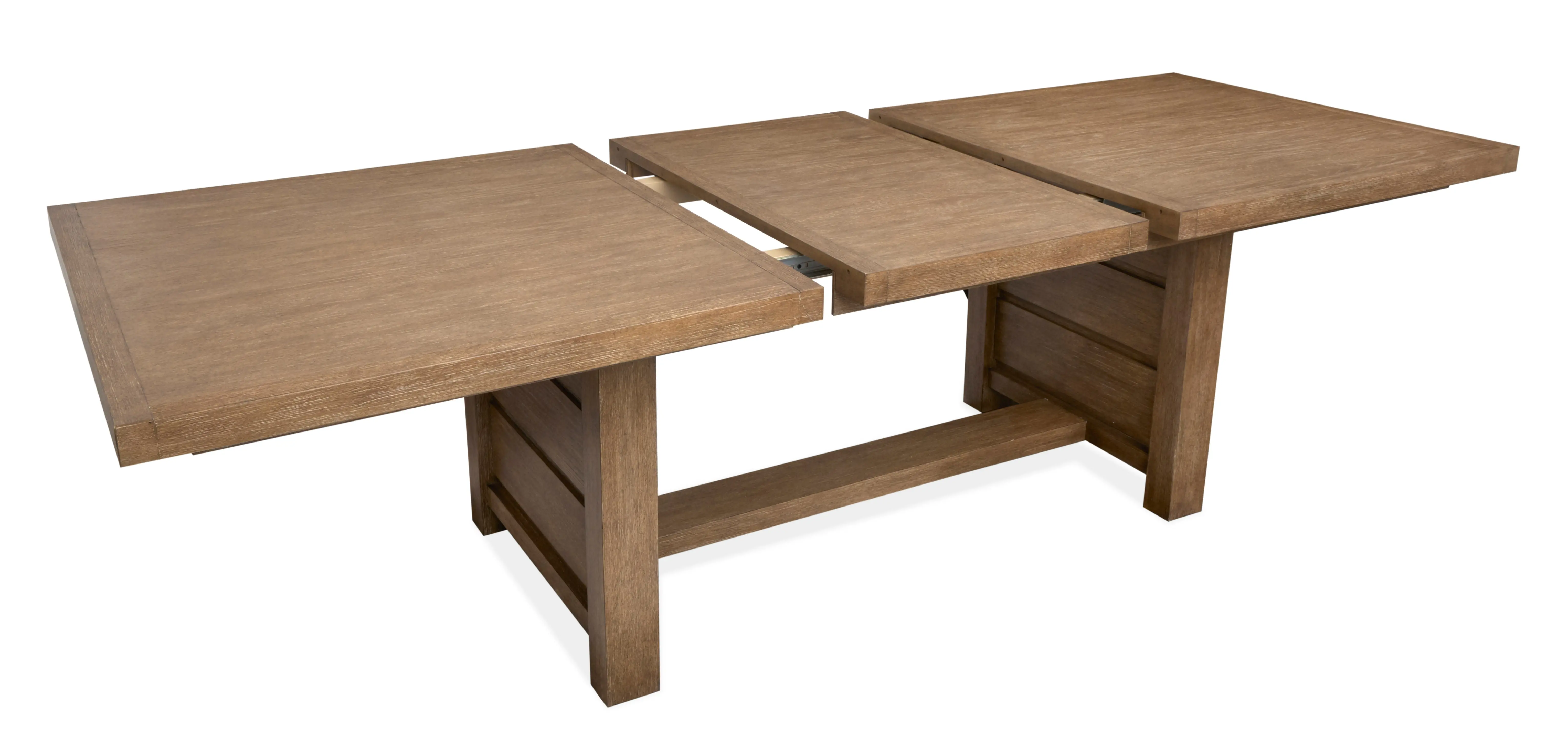 Aspen Valley Trestle Dining Table & 4 Chairs & Bench - Image 13