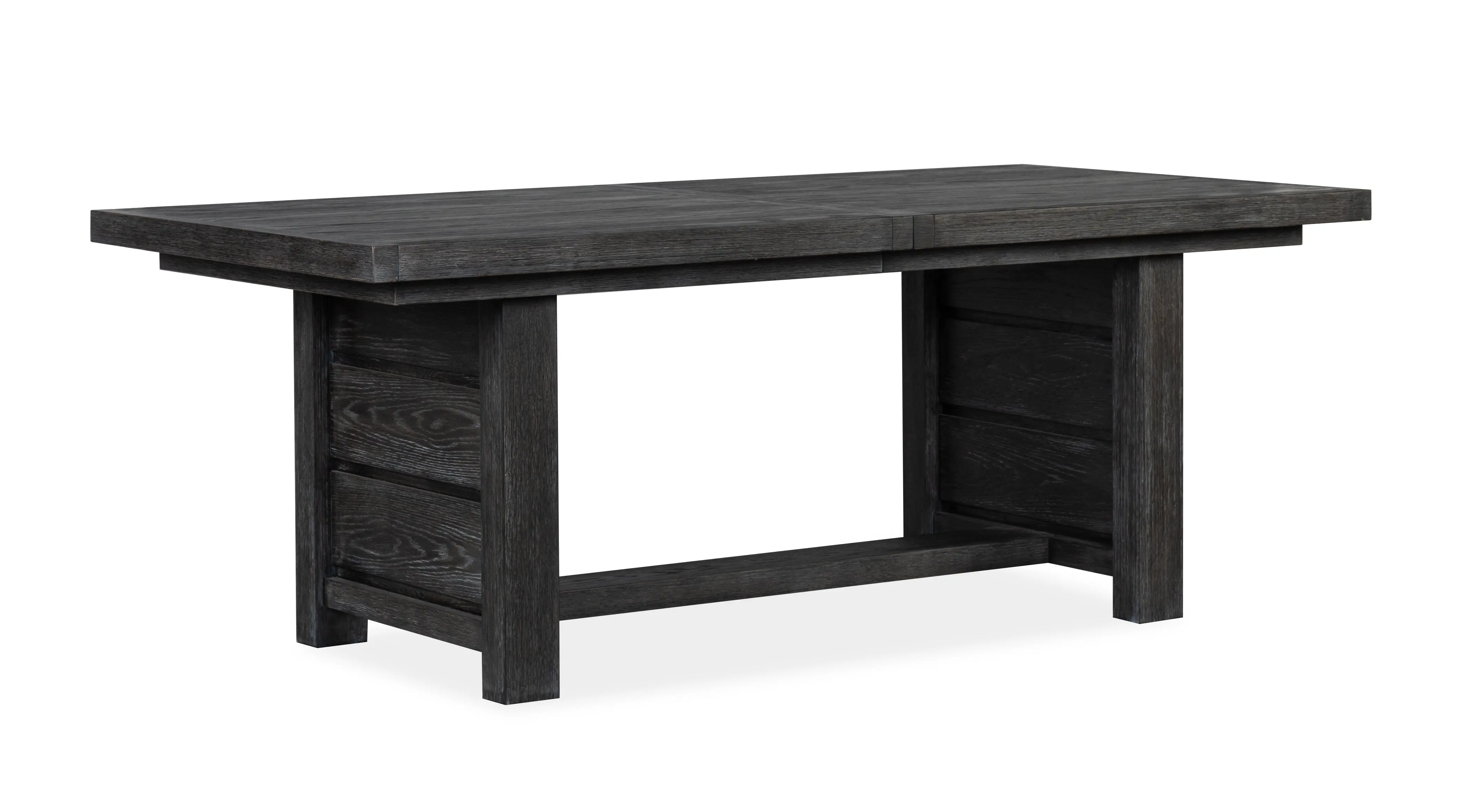 Aspen Valley Trestle Dining Table & 4 Chairs & Bench - Image 4