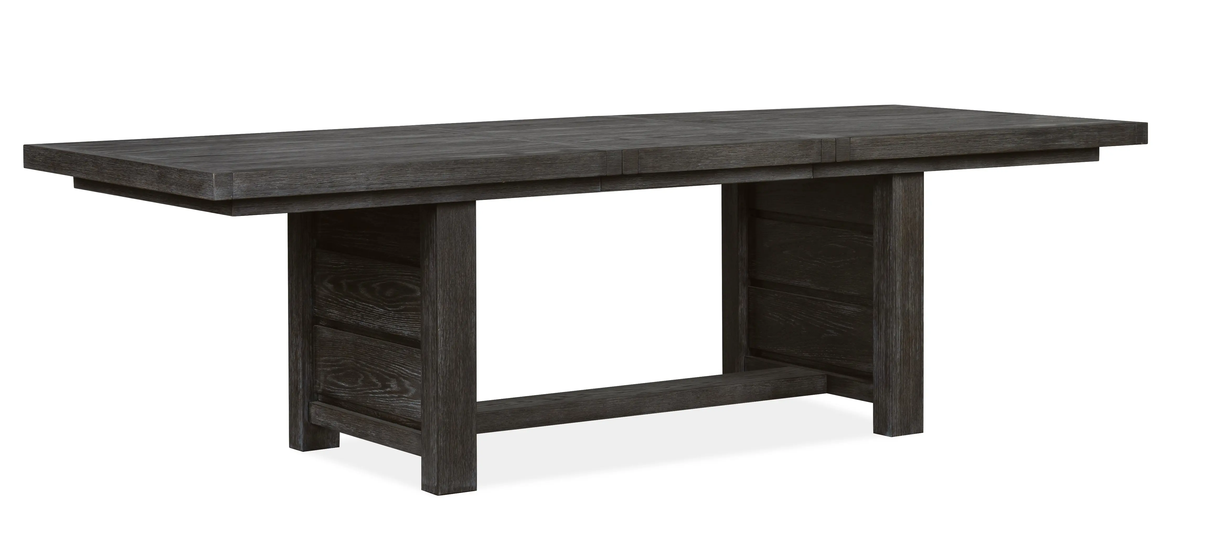 Aspen Valley Trestle Dining Table & 4 Chairs & Bench - Image 8
