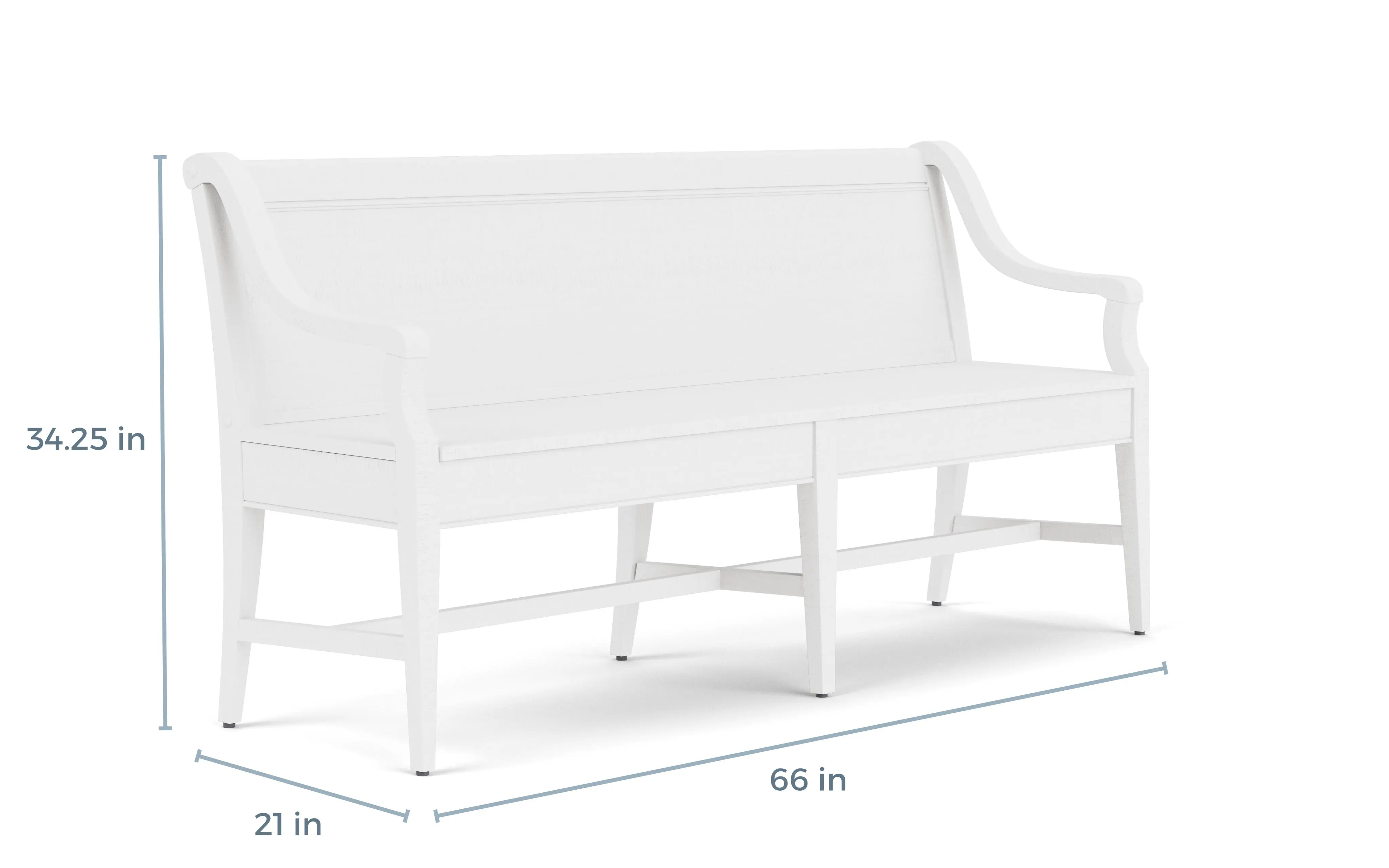 Bay Creek Dining Bench - Image 48