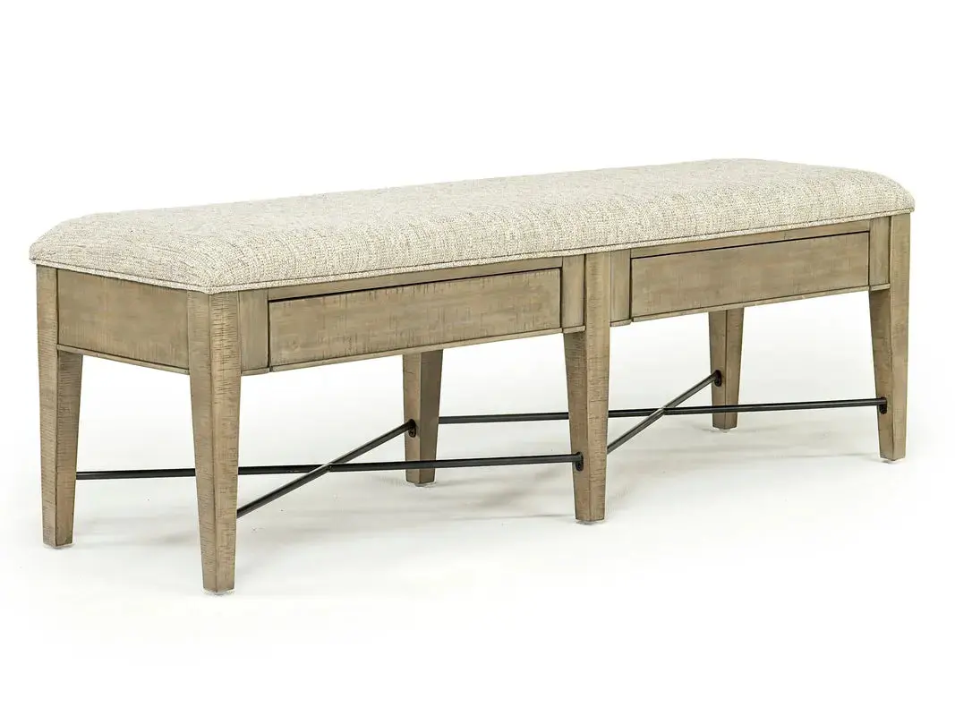 Bay Creek Dining Table & 4 Chairs & Bench - Image 68