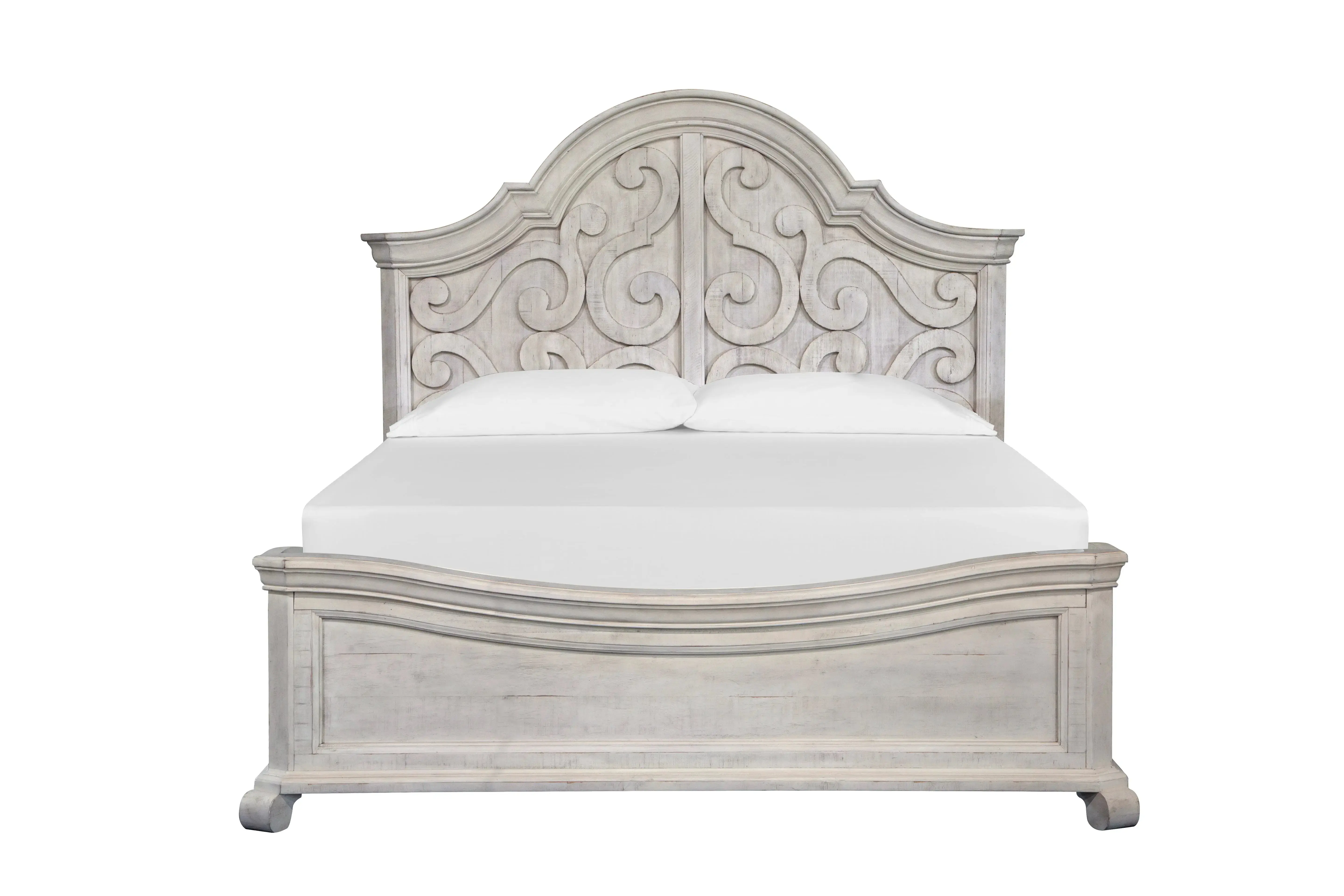 Bellamy Arch Panel Bed & Dresser & Mirror - Image 5