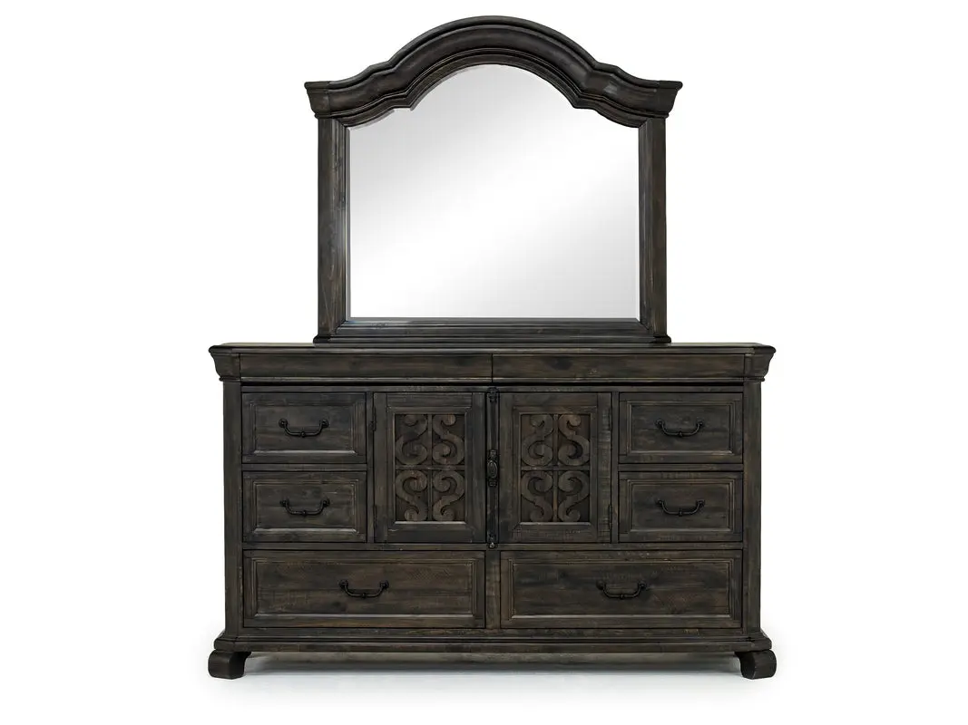 Bellamy Sleigh Bed & Dresser & Mirror & Nightstand - Image 13