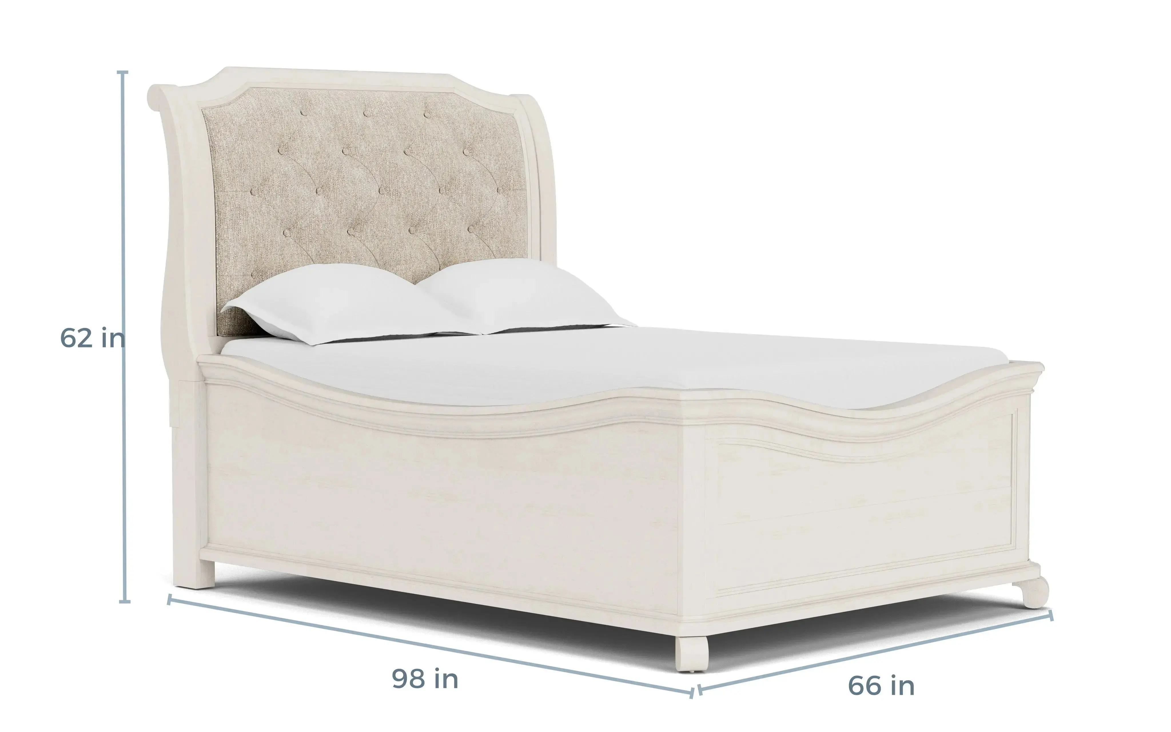 Bellamy Sleigh Bed - Image 34