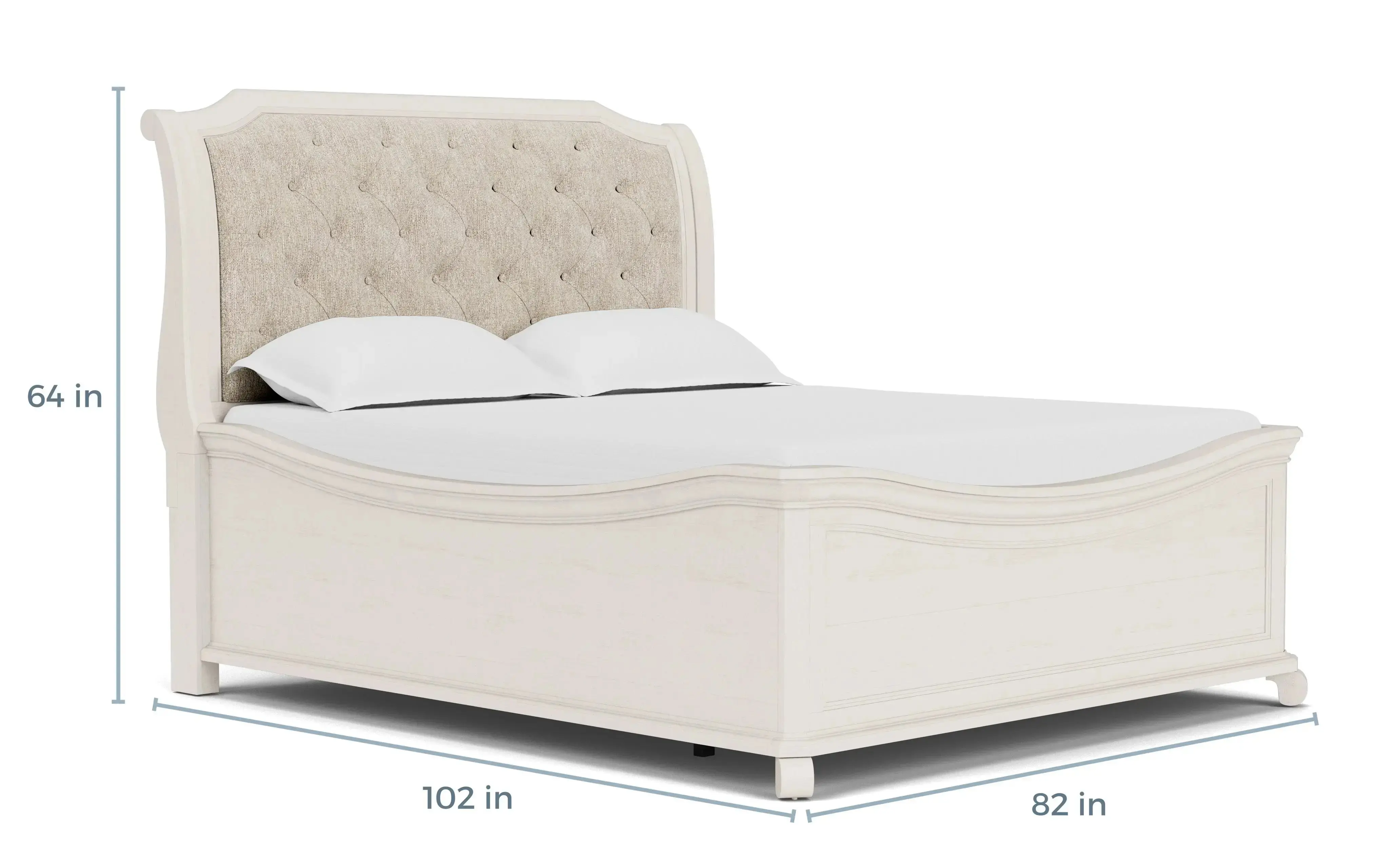 Bellamy Sleigh Bed - Image 40