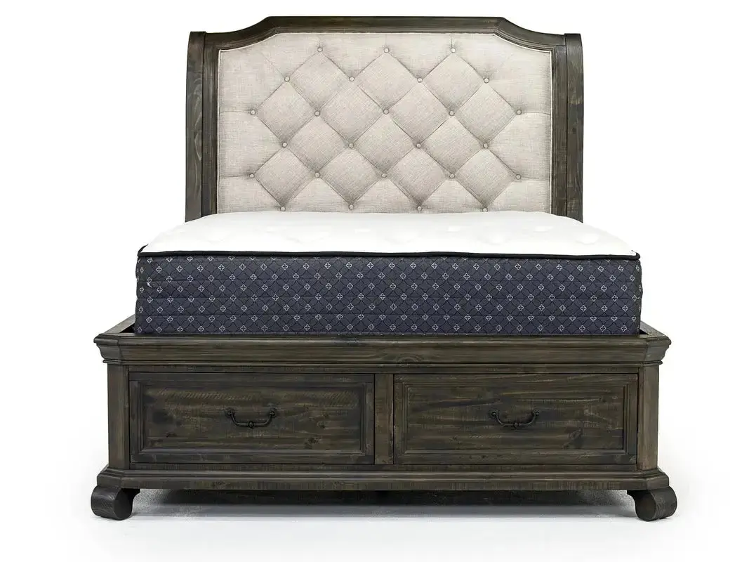 Bellamy Sleigh Bed - Image 9