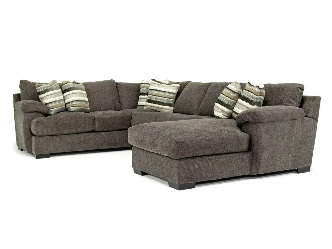 Bermuda Tux Loveseat Chaise Sectional - Image 4