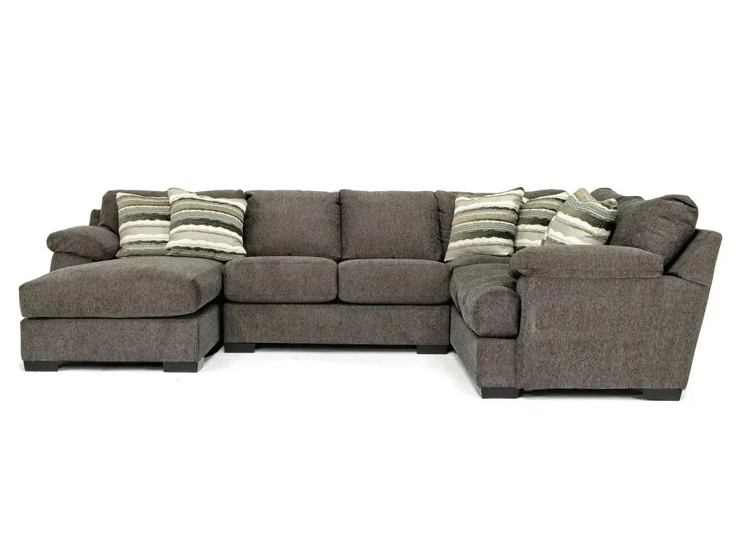 Bermuda Tux Loveseat Chaise Sectional - Image 7