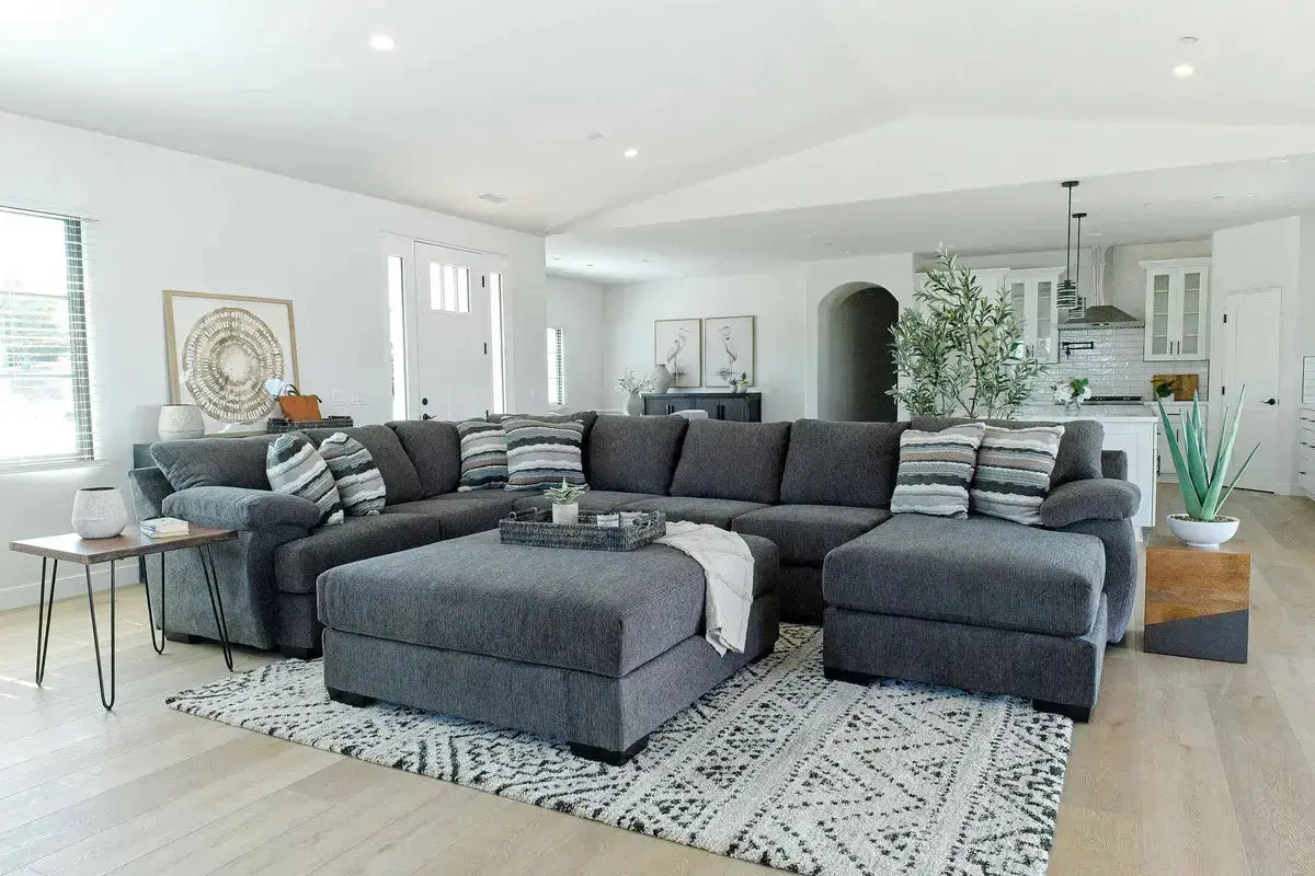 Bermuda Tux Sofa Chaise Sectional - Image 4