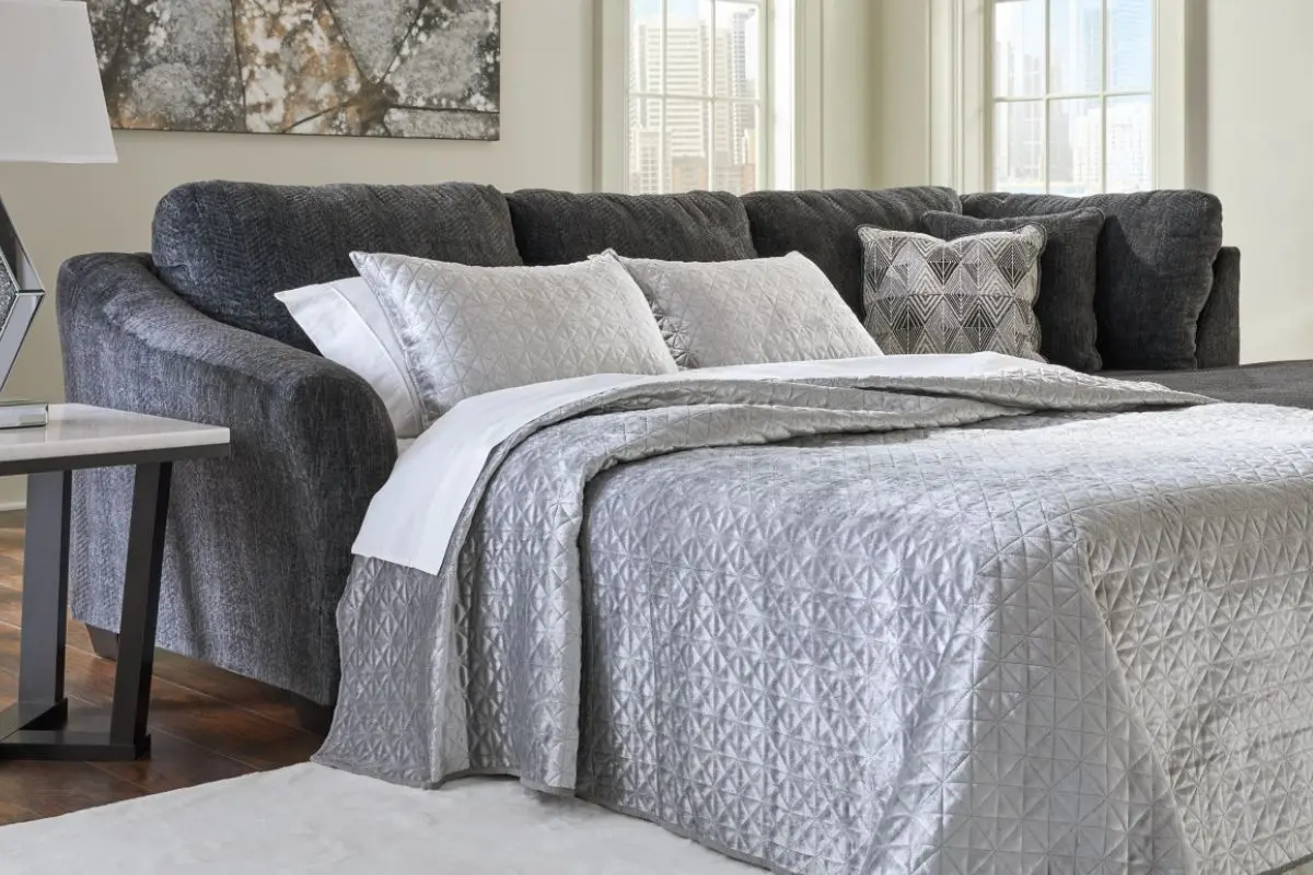 Biddeford Full Pullout Sofa Chaise - Image 6
