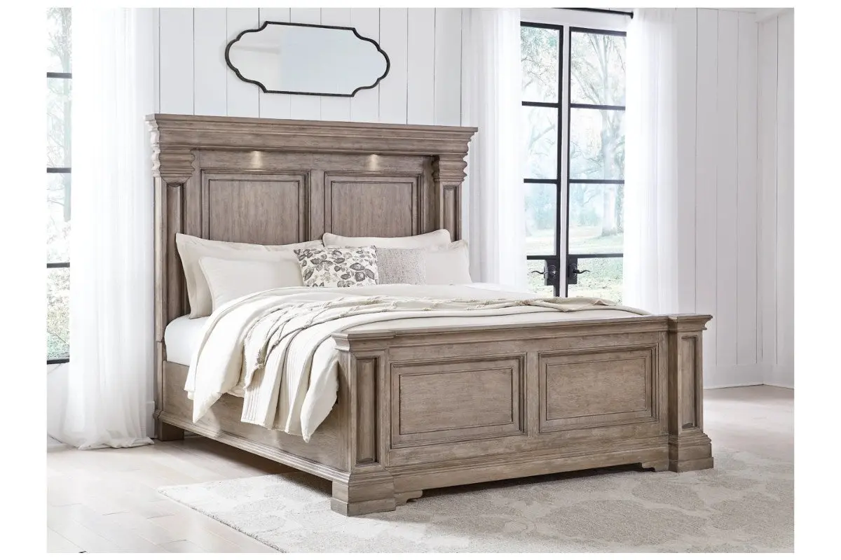 Blairhurst Panel Bed & Dresser & Mirror & Nightstand - Image 8