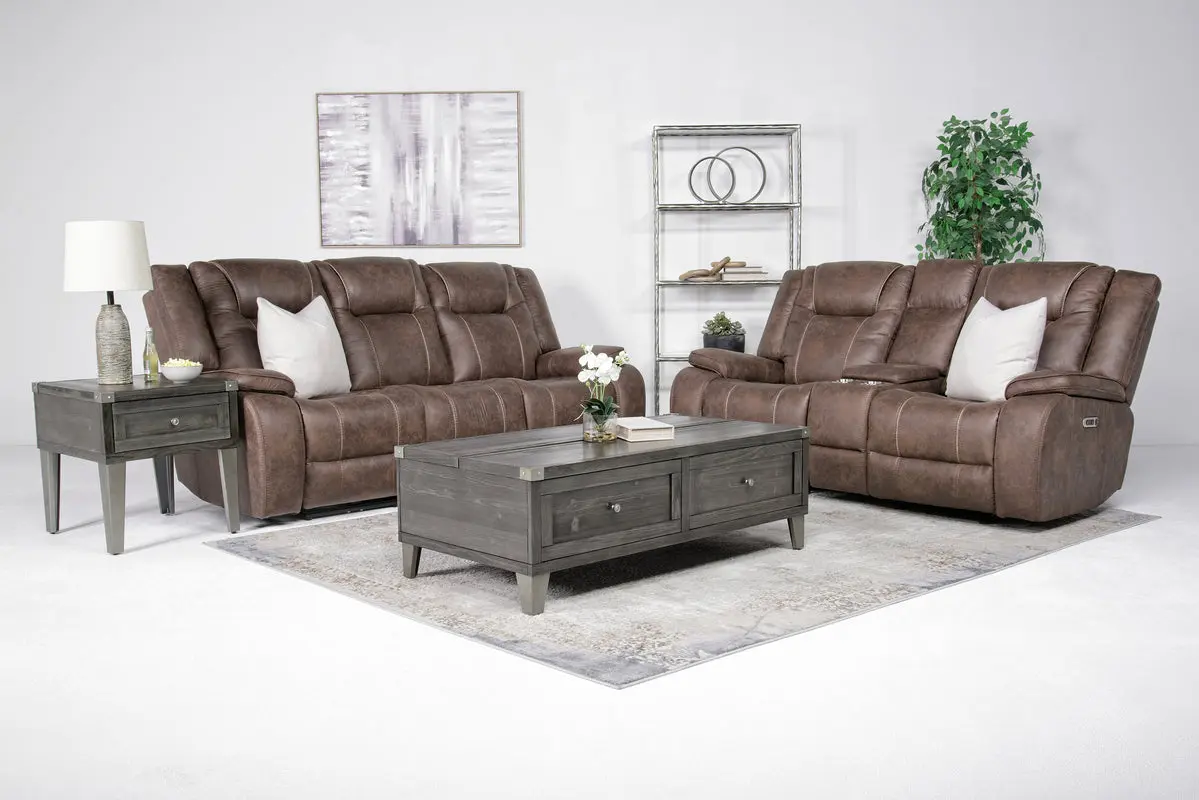 Blake 2 Power Console Loveseat - Image 8