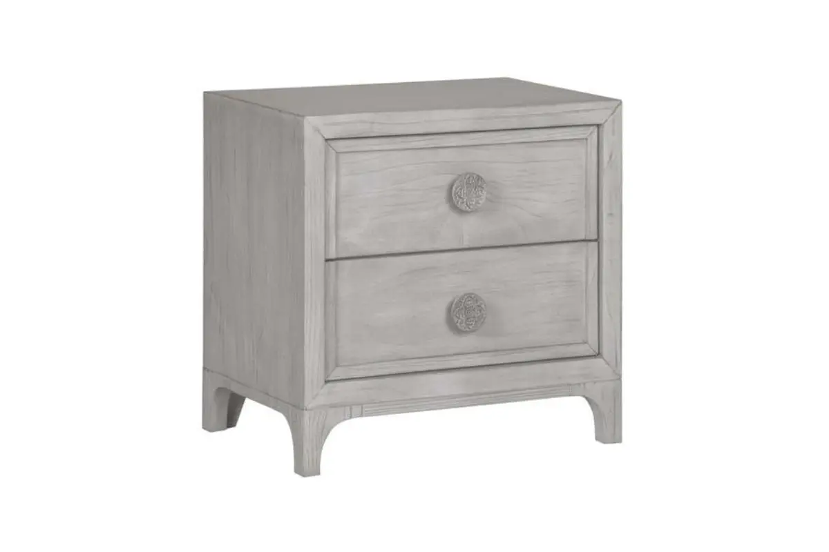 Boho Chic Platform Bed & Dresser & Mirror & Nightstand - Image 31