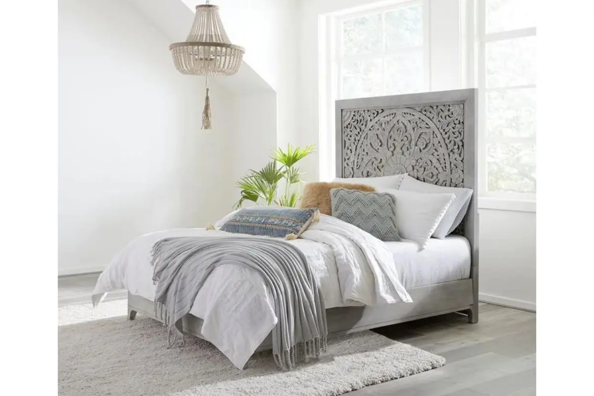 Boho Chic Platform Bed - Image 15