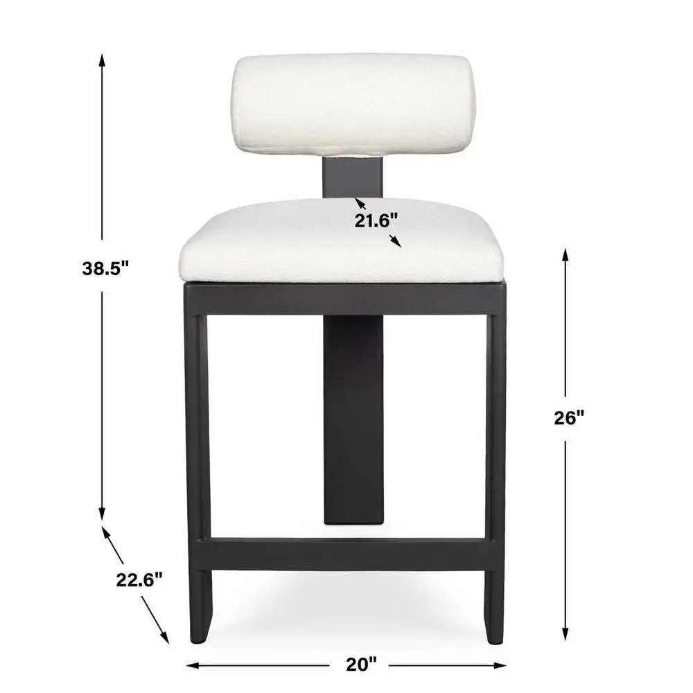 Bolster Outdoor Counter Height Stool - Image 12