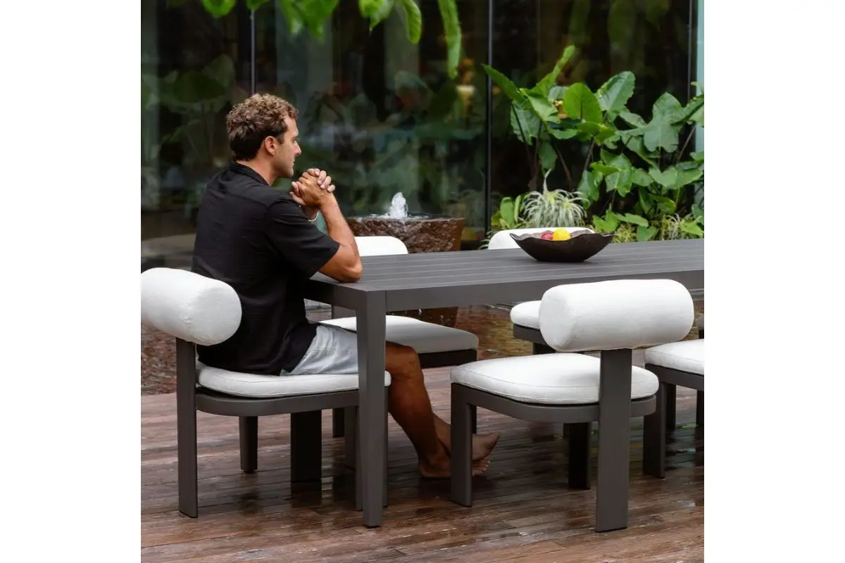 Bolster Outdoor Side Chair - Image 13