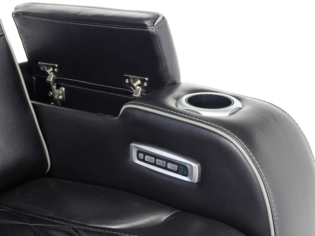 Boyington 2 Power Console Loveseat - Image 16