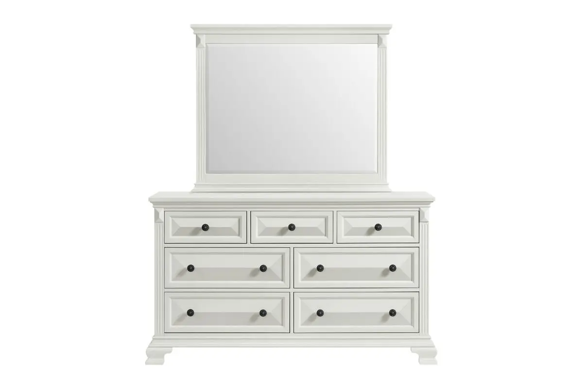 Bridgestone Panel Bed & Dresser & Mirror & Nightstand - Image 18