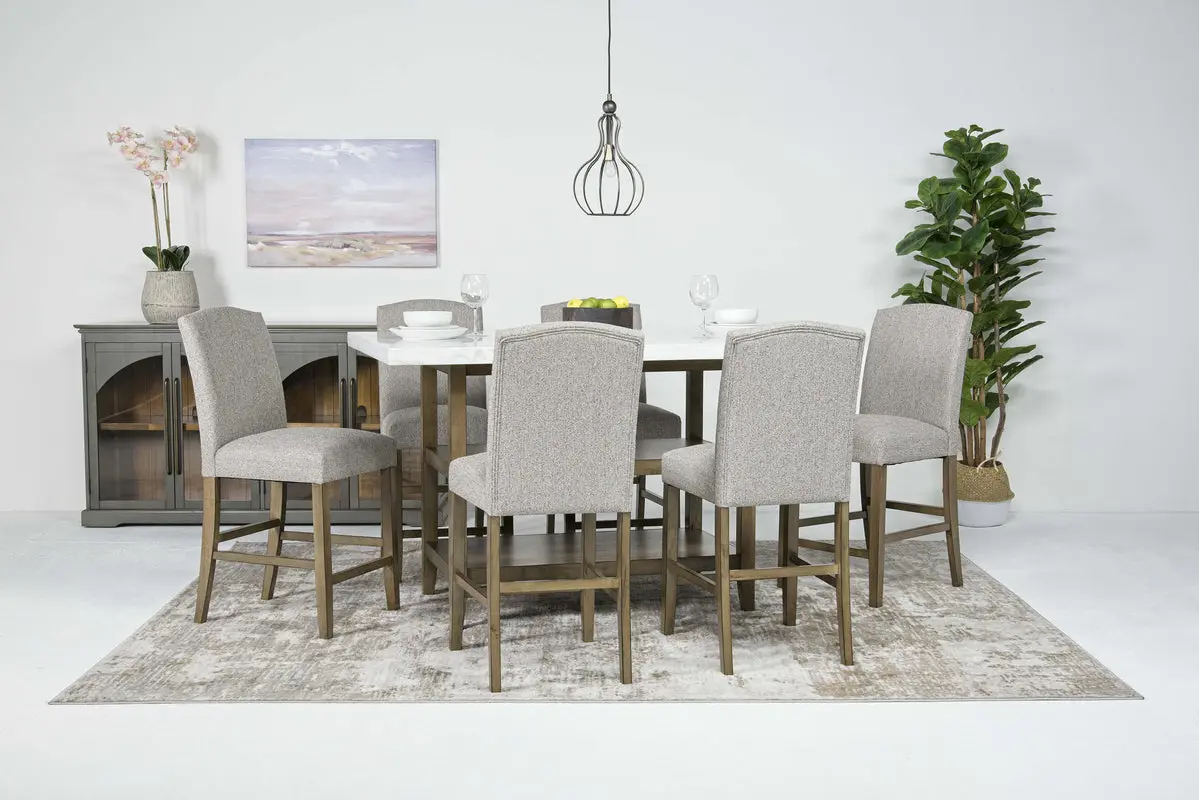 Brighton Counter Height Dining Table & 6 Stools - Image 2