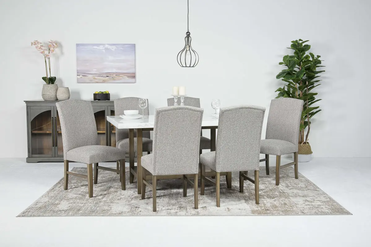 Brighton Dining Table & 6 Chairs - Image 2