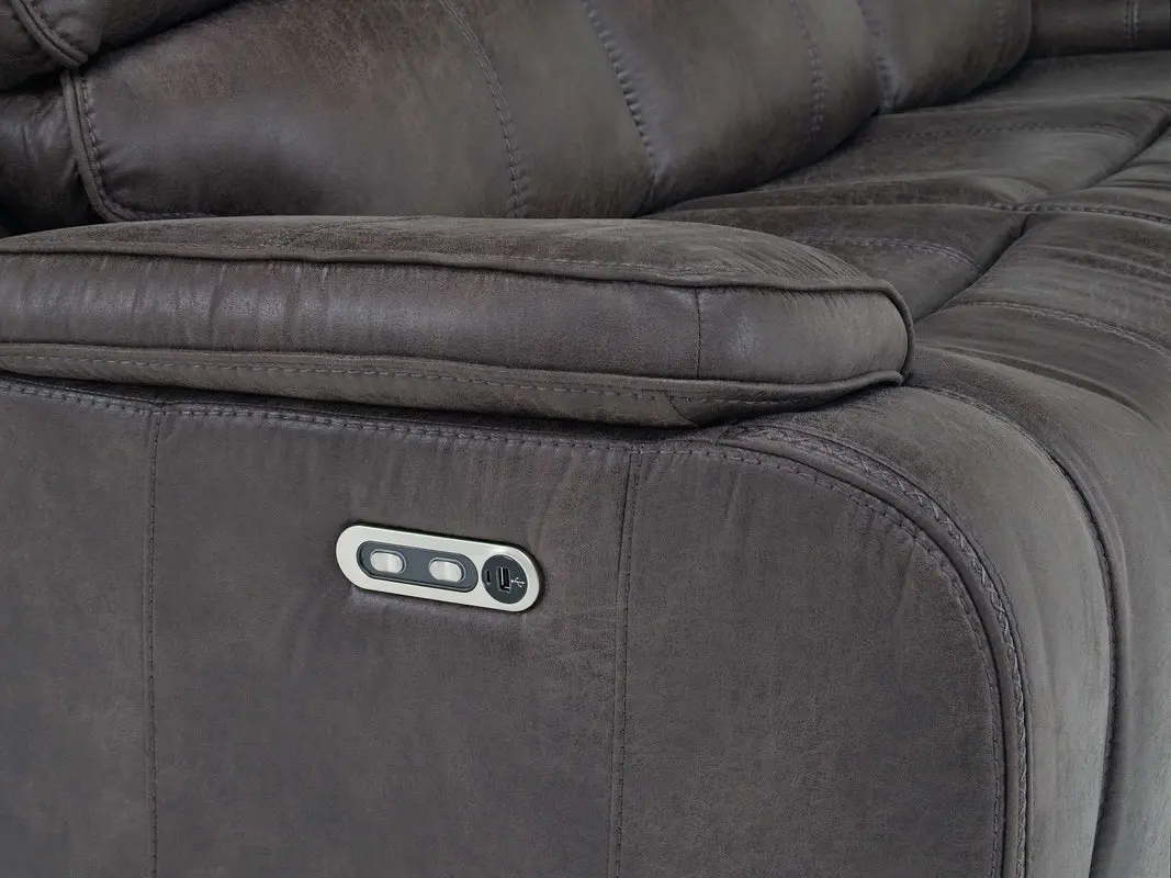 Brookings 2 Power Console Loveseat - Image 12