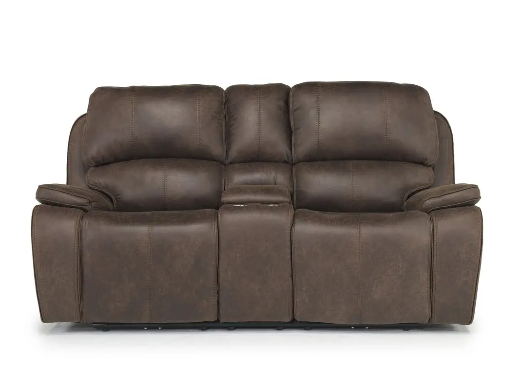 Brookings 2 Power Console Loveseat - Image 5