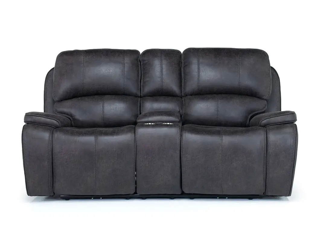 Brookings 2 Power Console Loveseat - Image 6