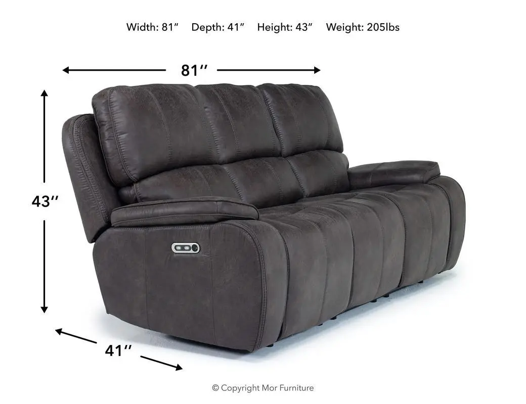 Brookings 2 Power Sofa & Console Loveseat - Image 15