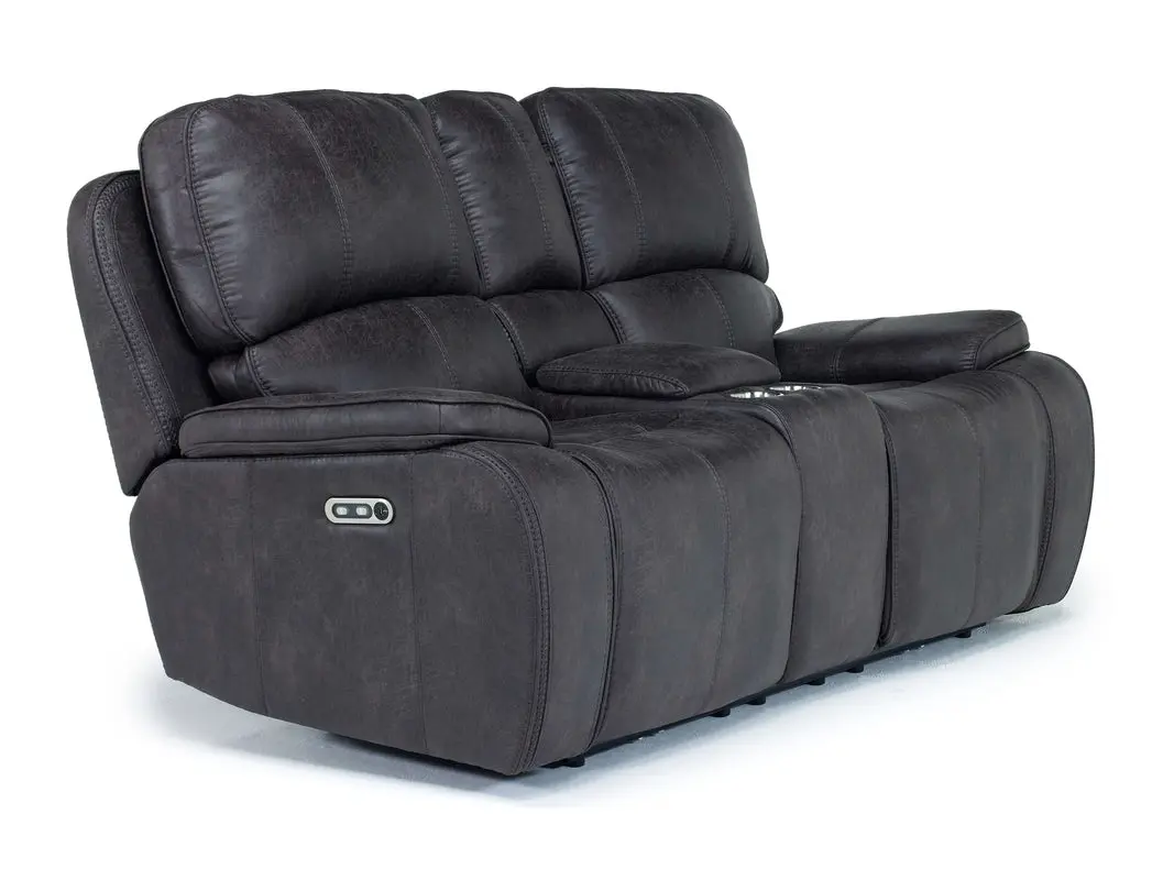 Brookings 2 Power Sofa & Console Loveseat - Image 8