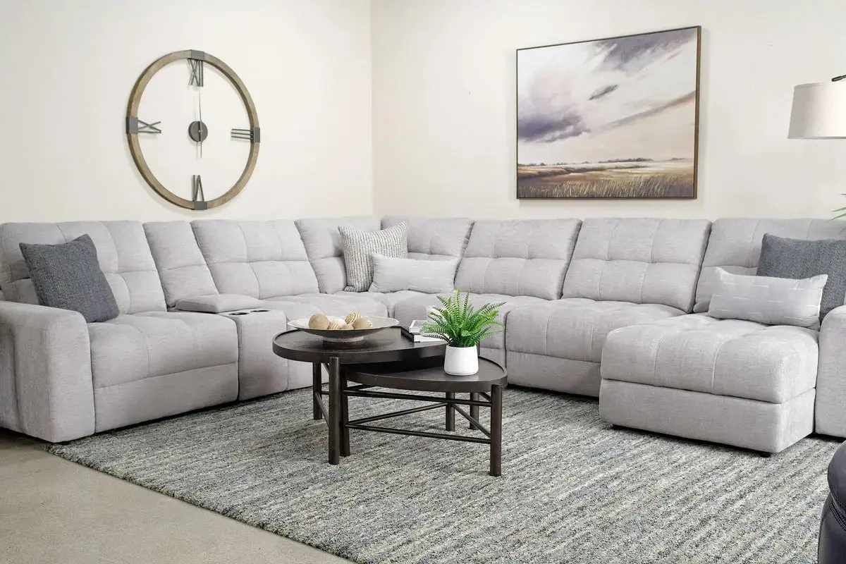 Bryce 7 Piece Chaise Sectional - Image 33